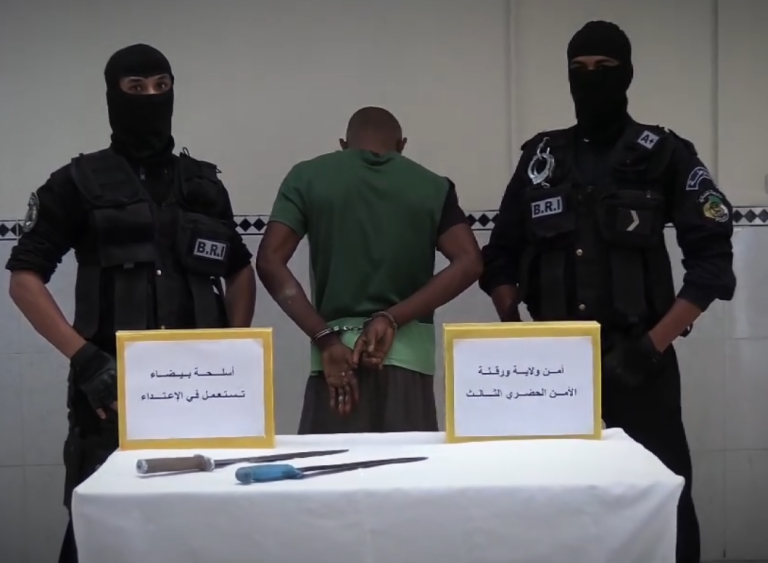 شرطة ورقلة توقف مشتبهًا فيه متورطًا في 8قضايا اعتداء بأسلحة بيضاء