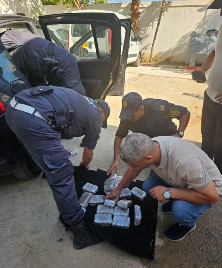 حجز 61 كلغ و420 غ من الكيف المعالج بالشلف