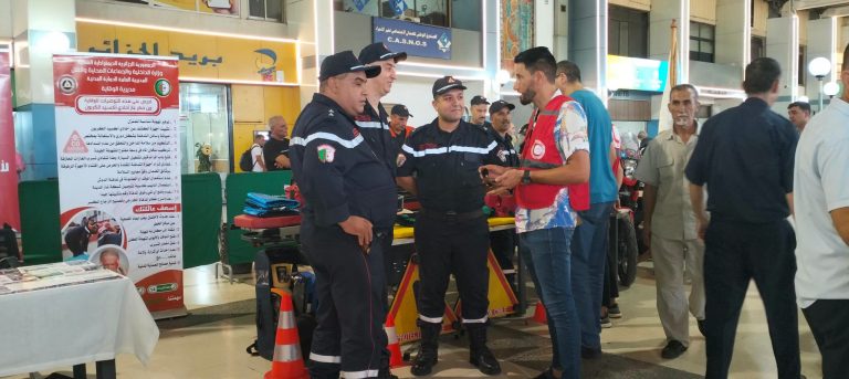 المديرية العامة للحماية المدنية تشارك في يوم تحسيسي إعلامي بالعاصمة