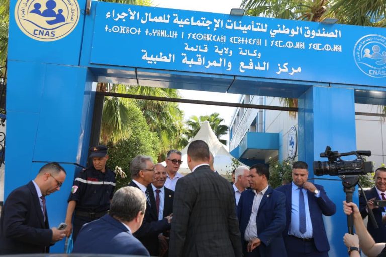 البعثة الاستعلامية المؤقتة لمجلس الأمة بقالمة تعاين  ميدانيا ظروف التكفل الصحي والاجتماعي ورقمنة خدمات التأمينات الاجتماعية