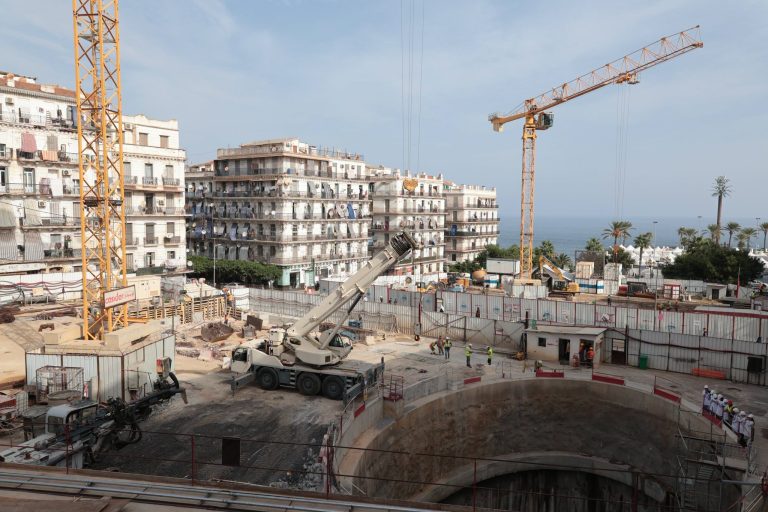 تواصل أشغال تمديد خطوط مترو الجزائر نحو براقي وباب الوادي