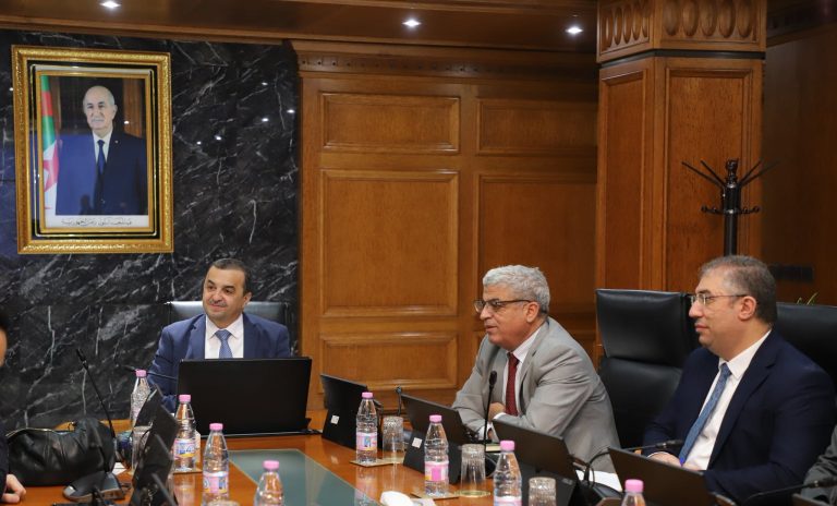 وزير الدولة، وزير المحروقات يستقبل الرئيس التنفيذي لشركة سكاتك النرويجية.