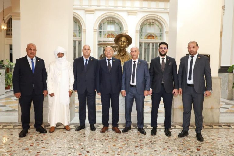 بعثة استعلامية مؤقتة عن لجنة التجهيز والتنمية المحلية بمجلس الأمة في زيارة ميدانية إلى ميناء الجزائر