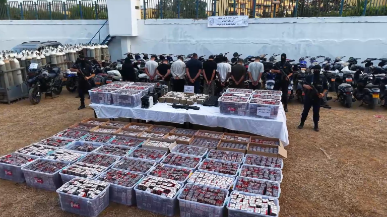شرطة العاصمة تضبط قرابة (02) مليون كبسولة بريغابالين وتسترجع 636 دراجة نارية مُتَحَصَّلَة من تبييض الأموال
